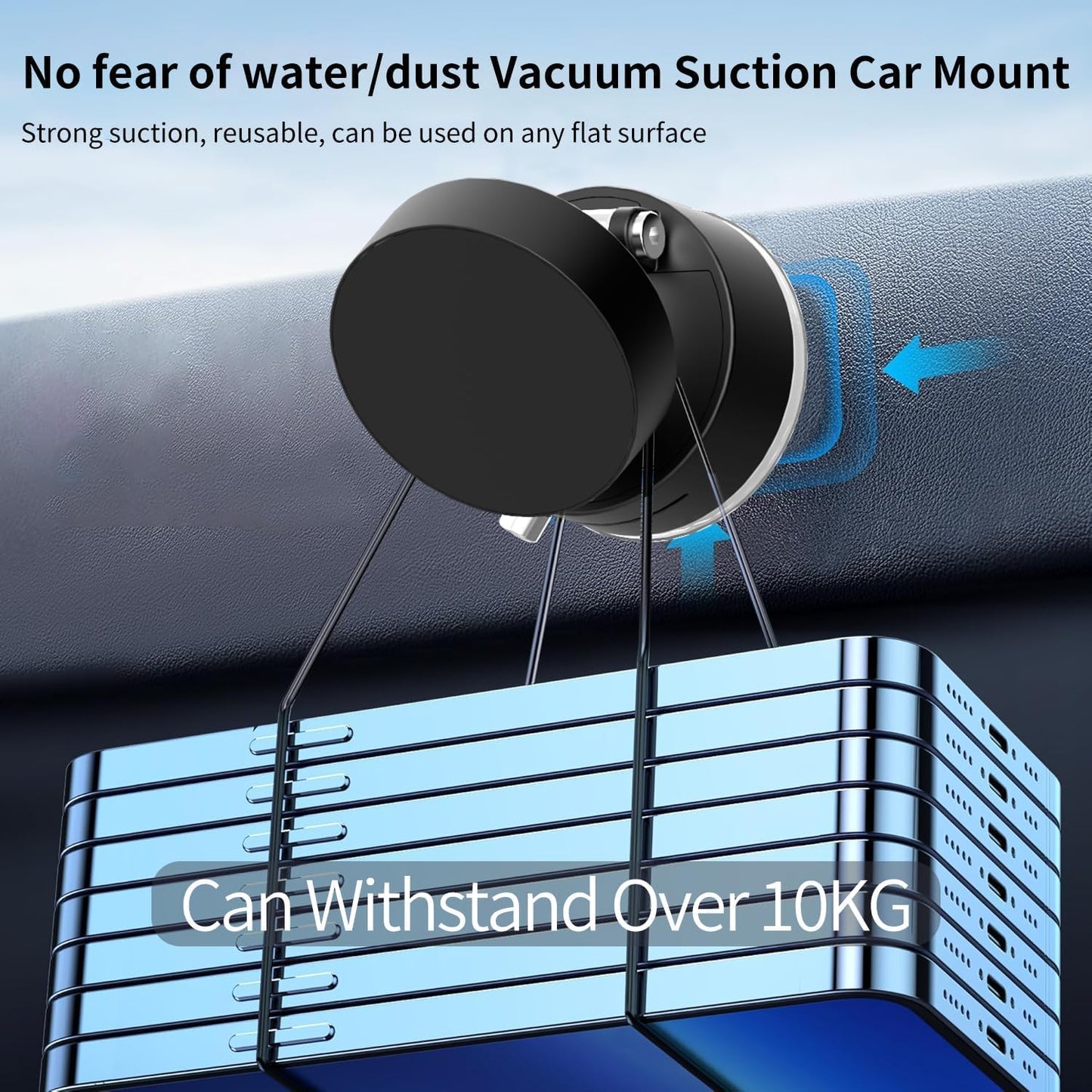 MagGrip™ Vacuum Magnetic Phone Holder